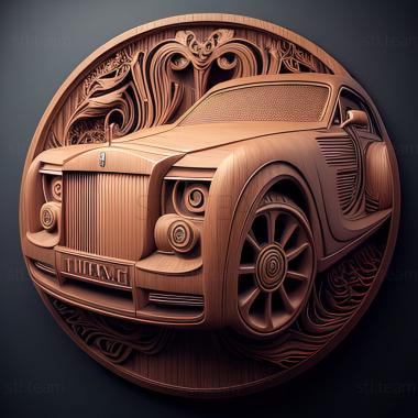 3D модель Rolls Royce Spectre (STL)